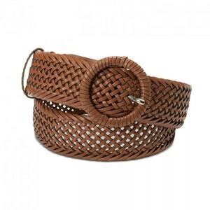 NWT International Concepts Faux Braided Woven Belt Medium